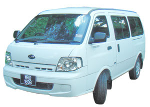 Airport Pickup Van